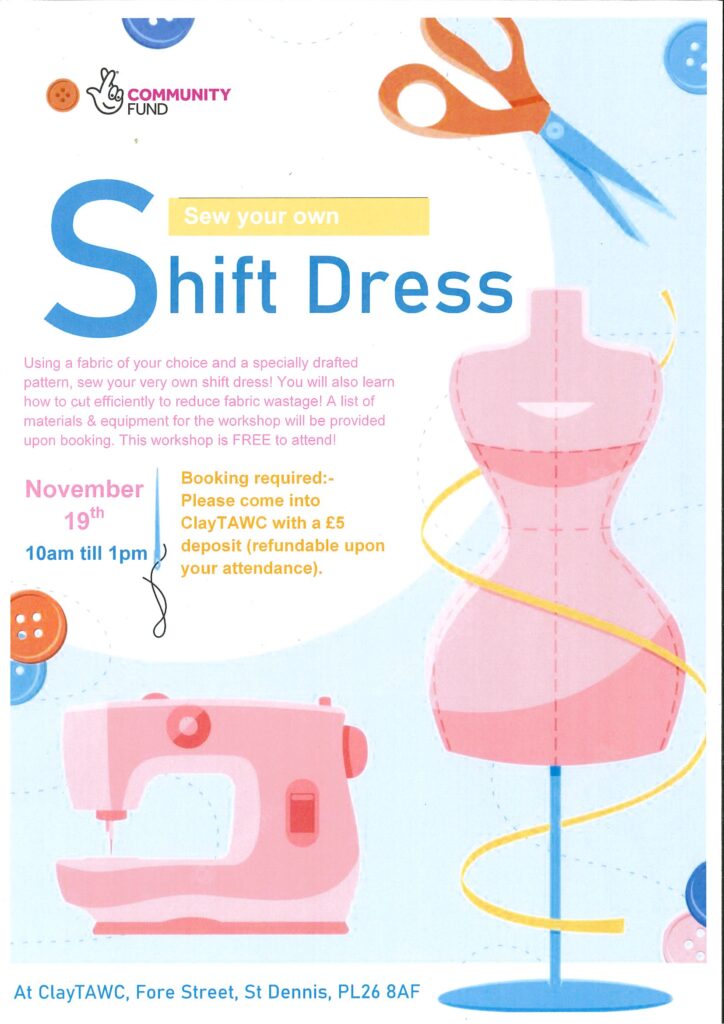 NEW Shift Dress Workshop - FULLY BOOKED
