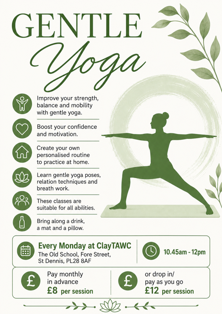 Gentle yoga @ ClayTAWC