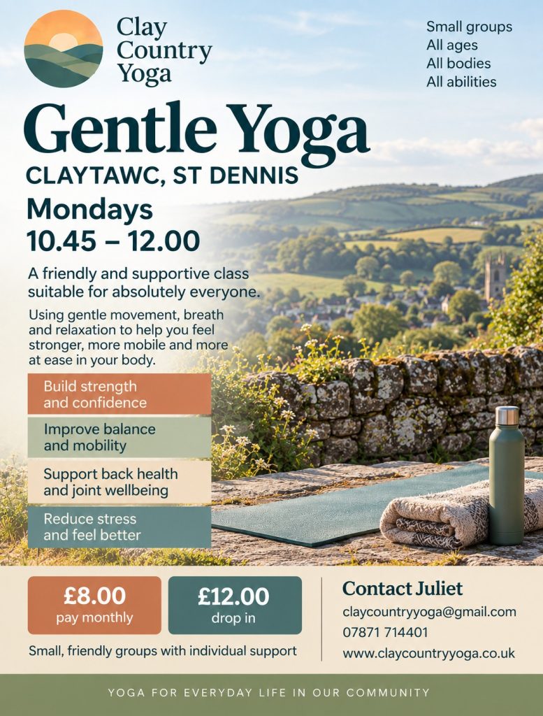 Gentle yoga @ ClayTAWC