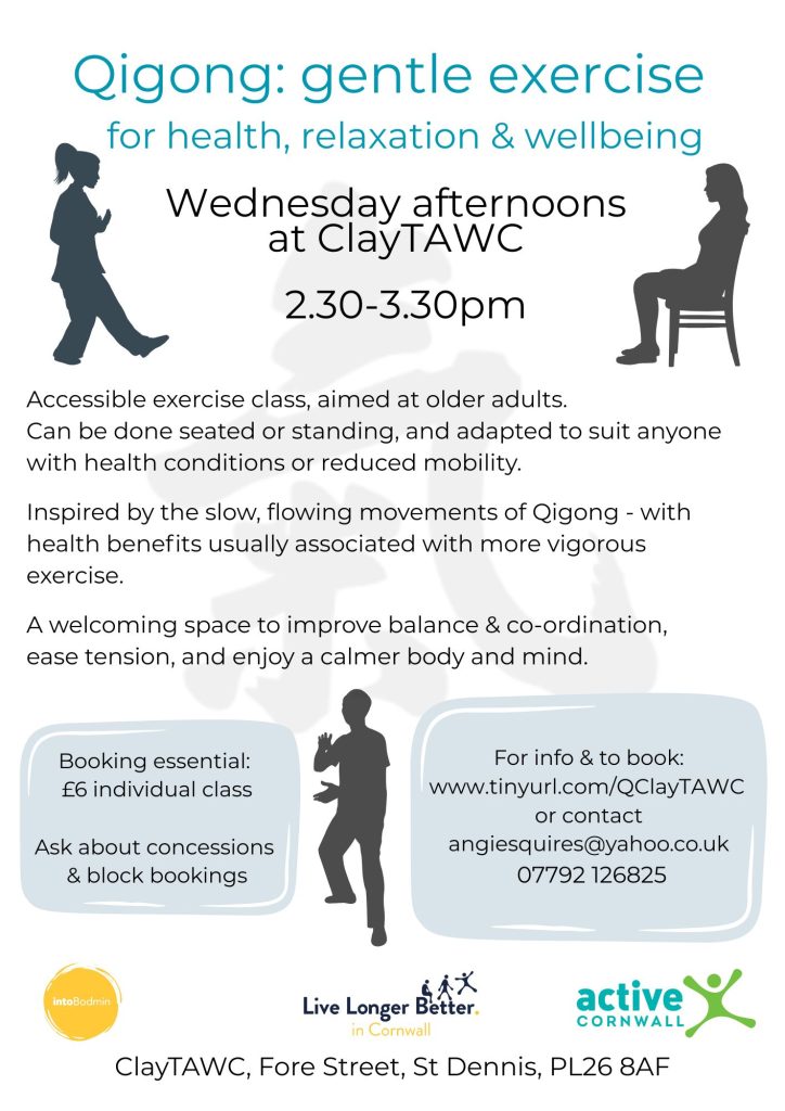 QIGONG - GENTLE WELLBEING CLASS @ ClayTAWC